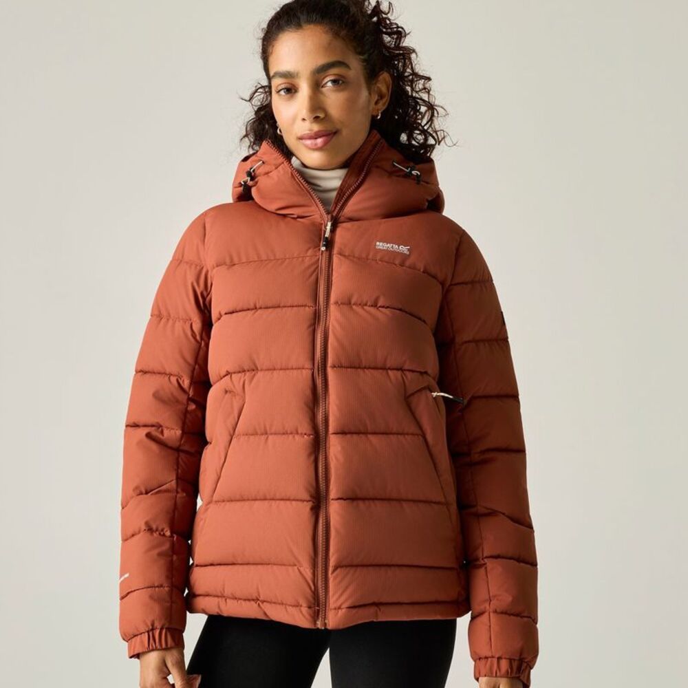 Regatta Womens/Ladies Aldthorn Quilted Jacket / Burnt Henna